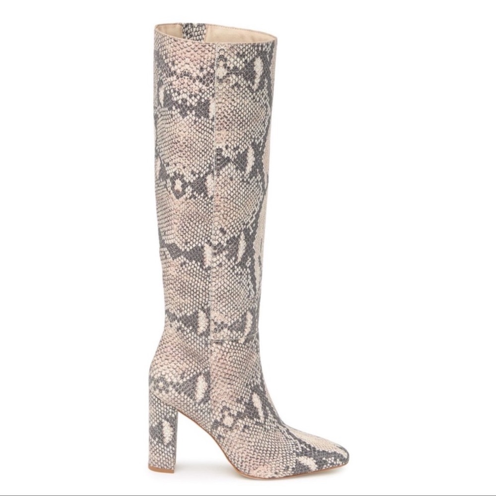 Matisse Bastile Tall leather snakeskin boot sz 7.5
